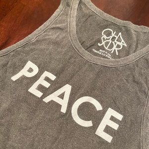 Chaser Peace muscle tank.